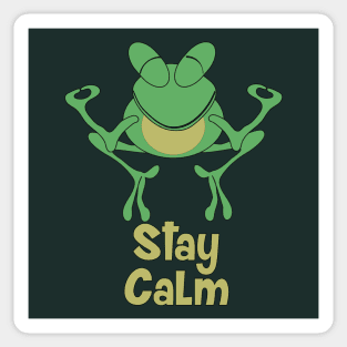 Stay Calm Sticker